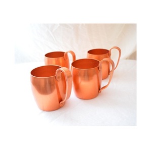 Haute vente nouvelle tasse en cuivre pur pour la bière tasse de mule de Moscou pour verre à bière tasse en cuivre pour verre à vin et verre à bière au prix de gros - Product Image 1