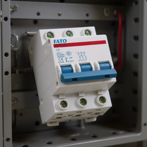 FATO 3P เซอร์กิตเบรกเกอร์ C40 400VAC 6kA การขัดจังหวะความจุ - Product Image 3