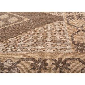 Erbe Hand Knotted <b>Wool</b> Rugs Beige <b>Brown</b> Geometric for Home Living Hallway Entryway Bedroom-Rectangle Puzzle Design-RGS-1501 - Product Image 3