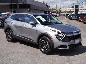 Used Gray 2024 for Sportage Hybrid LX AWD Automatic Dark Leather Seats Navigation System Remote <b>Start</b> Sunroof Android Auto R17 - Product Image 6