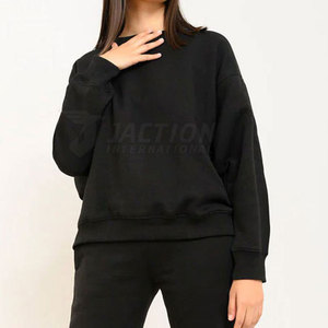 สเวตเชิ้ตสำหรับผู้หญิงเสื้อสเวตเชิ้ตทรงสลิมฟิตทรงหลวมพิมพ์ลายตามสั่งขนาดผลิตในปากีสถาน - Product Image 5