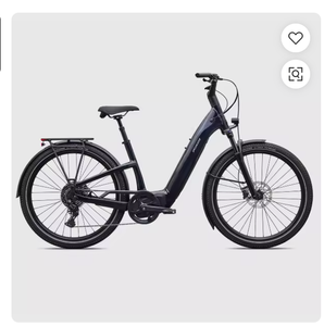 Vélo hybride 28 pouces, cadre en alliage d'aluminium, 21 vitesses, frein à disque, vélo rechargeable avec béquille, selle confortable - Product Image 1