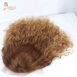 Perruque de cheveux bruns européens pour femmes fermeture de Base en soie système de toupet de remplacement de cheveux vierges Offre Spéciale - Product Image 1