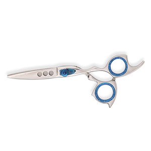 Ciseaux de coupe de cheveux lame extra tranchante ciseaux de salon de coiffure en acier inoxydable allemand avec vis réglable - Product Image 6