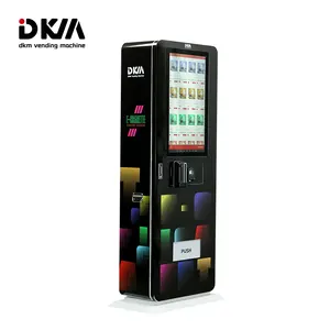 Máquina de venda automática DKM Automated DCM5 para fumantes, identificação e verificação de cartões, com leitor de cartão de crédito