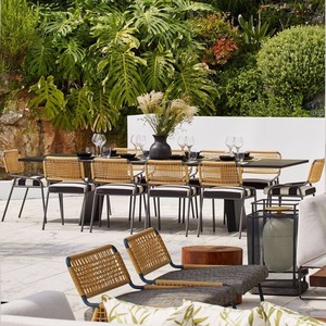 Modern Minimalist Teak Wood Outdoor <b>Dining</b> <b>Table</b> Chair Set Space Saving <b>Folding</b> Patio Furniture Waterproof Garden Resort - Product Image 4