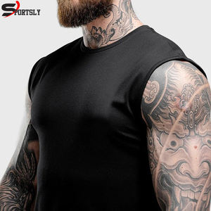 Camiseta sin mangas de entrenamiento de gimnasio para hombre de alta calidad personalizada OEM - Product Image 3