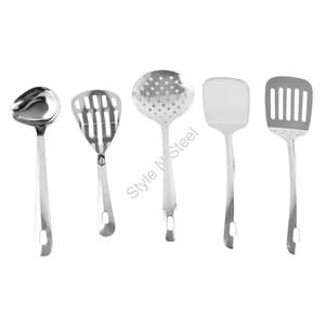 Wholesale Price Stainless Steel Premium Lara Kitchen Tools 10-piece <b>Set</b> with a Stylish Classic Design - Product Image 6
