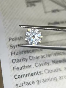 1,00 CTW Diamante de corte brillante redondo suelto natural VS1 Claridad DRF Color blanco 100% Real GIA Certificado de India - Product Image 2