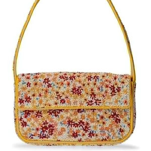 Bolso de Mano de Mujer Bordado con Cuentas de Vidrio Multicolores de Calidad de Exportación, Bolsos de Noche de Diseño de Boutique, Personalización de Color y Tamaño - Product Image 1