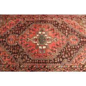 Tapis turc vintage 4,2 x 6,7 pieds, tapis d'appoint, tapis marron - Product Image 5