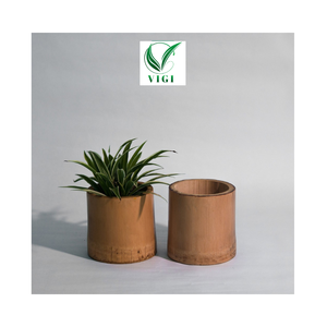 Cintre en tube de bambou de style Boho-Pour accrocher des pots de fleurs et des présentoirs de jardinière - Product Image 4