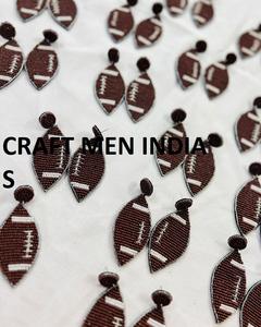 2025 Latest Trendy Handmade <b>Stud</b> <b>Earrings</b> for Girls Pearl Main Stone Glass Bead for Parties and Evenings - Product Image 4