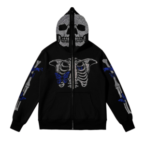 2025 Venta caliente Nueva llegada Sudaderas con capucha para hombres Mejor calidad Precio competitivo Etiqueta personalizada Sudaderas con cremallera - Product Image 3