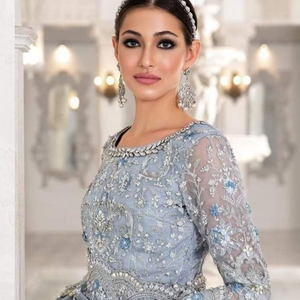 Venta caliente marca pakistaní diseñador saris para la boda de primera calidad listo para usar vestidos de mujer disponibles en precios baratos - Product Image 6