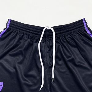 กางเกงขาสั้นบอร์ดสำหรับผู้ชายกางเกงว่ายน้ำชายหาดทำจากผ้าฝ้าย100% มีซิปสีทึบออกแบบได้ตามที่ต้องการพิมพ์โลโก้ - Product Image 2