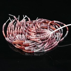 ลูกปัดสปินเนลหลายเม็ดแบบหลายเหลี่ยมเพชรพลอยหายากจากธรรมชาติคุณภาพเยี่ยม3-4มม. ลูกปัดสปินเนลหลายเส้นสำหรับทำเครื่องประดับสร้อยคอ - Product Image 4