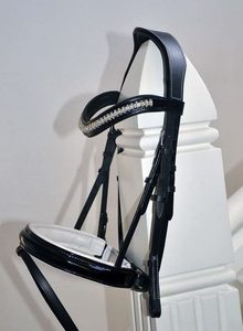 Bride de cheval anatomique de qualité supérieure avec boucle en acier inoxydable pour bride de cheval Design décoratif attrayant - Product Image 3