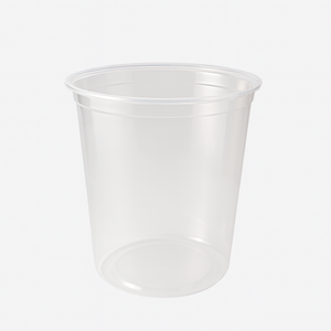 ProTakeOut [32 Oz] Contenedores Transparentes para Alimentos, Plástico PP, Paquete de 500 (25/20), Duraderos, Resistentes a Fugas y Apilables, Aptos para Microondas 4.57x5.49 - Product Image 1