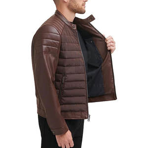 Veste matelassée de qualité supérieure, écologique, respirante, avec logo personnalisable sur le devant, vente directe d'usine, best-seller, veste d'hiver pour homme - Product Image 3