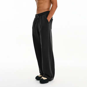 กางเกงวอร์มผู้ชายยืดได้สำหรับออกกำลังกายแบบลำลองใส่เล่นยิมวิ่งออกกำลังกายแบบสปอร์ตมีสไตล์ทนทานใส่สบาย - Product Image 5