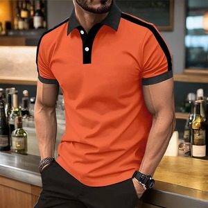 Polo de manga corta de verano, camiseta informal de negocios con cuello, camiseta transpirable, polos de talla grande europeos y americanos para hombre - Product Image 2