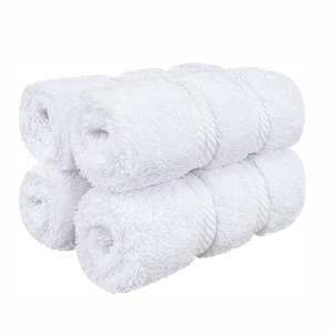 Serviette de bain pour le visage 100% coton super douce absorbante étiquetée sur mesure de haute qualité pour les mains et le visage pour les cliniques médicales et les hôpitaux - Product Image 1