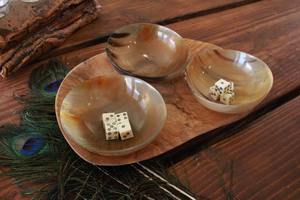 Cuenco decorativo artesanal de cuerno indio disponible en todos los tamaños cuenco de cuerno de búfalo pulido para decoración del hogar - Product Image 2