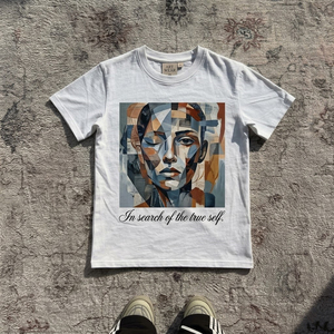 Camiseta de Hombre de Calidad, 250 g/m², Algodón Estampado, Informal, Delgada, Personalizable, Corta, de Lujo, con Transferencia DTF - Product Image 1