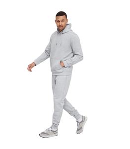 Vêtements de sport 100% coton Gym Fitness Tech polaire formation survêtements hommes deux pièces ensemble survêtement Jogging costume pour hommes - Product Image 1