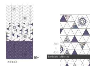 MADE in INDIA Azulejos de pared de cerámica digital Superficie brillante de 300X450mm para baño y cocina Función de ladrillo refractario para paredes interiores - Product Image 4