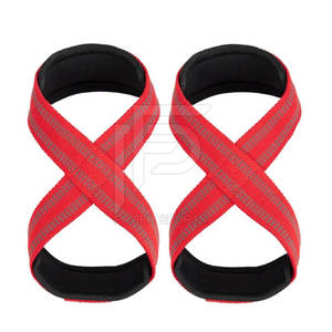 Poignées de musculation en néoprène de qualité professionnelle, forme huit, hautement réglables, confortables, antidérapantes, équipement de fitness puissant - Product Image 1