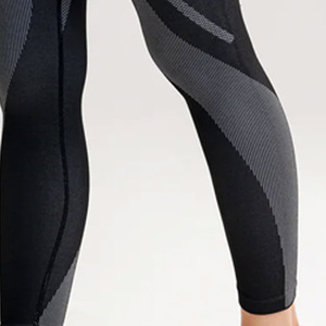 ชุดกางเกงโยคะออกกำลังกายเอวสูงสำหรับผู้หญิงเลกกิ้งออกกำลังกายไร้รอยต่อระบายอากาศได้พิมพ์ลายศิลปะ - Product Image 5