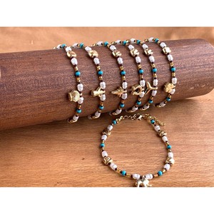 Trendy Boho Style <b>Bracelet</b> with Gold Plated <b>Charms</b> and Colorful <b>Beads</b> Fashion <b>Charm</b> <b>Bracelets</b> for Resale - Product Image 3
