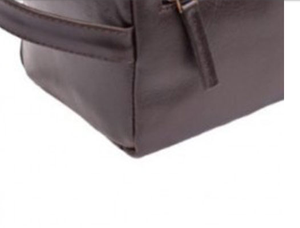 Neceser Unisex con Doble Solapa y Cierre de Cremallera, Bolsillo Frontal con Cierre, Bolsillo Interior con Cremallera y Bolsillo Tipo Monedero, Totalmente Forrado - Product Image 2