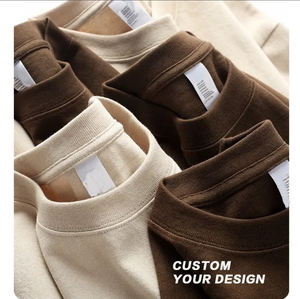 Usine directe nouveau T-shirt d'été en vrac en caoutchouc lettre Logo surdimensionné à manches courtes Hip Hop unisexe 100% coton t-shirts de sport - Product Image 3