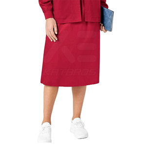 Jupes de travail personnalisées pour femmes, de haute qualité, pour usage hospitalier, vente directe d'usine, faible MOQ - Product Image 4