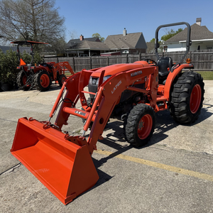 Tractor Agrícola KUBOTA L4701 de 47HP, 4WD, Diésel, con Cargador Frontal y Retroexcavadora |   TRACTOR AGRÍCOLA EN VENTA - Product Image 4