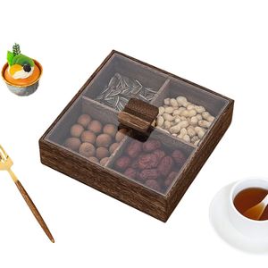 Caja de Madera Maciza de Primera Calidad para Servir Frutos Secos |   Calidad Artesanal |   Suministro al por Mayor - Product Image 2