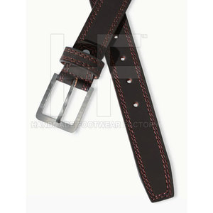 Los cinturones de cuero más vendidos para hombres usan cinturones de cuero genuino con hebilla colorida y logotipo personalizado - Product Image 3