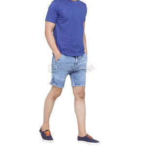 Créez votre propre logo, shorts en jean pour hommes les plus vendus, shorts en jean respirants à séchage rapide, en stock - Product Image 6