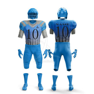 Service OEM Ensembles d'uniformes de football américain Respirant Manches courtes Coupe athlétique Tissu haute performance pour l'entraînement et la compétition - Product Image 1