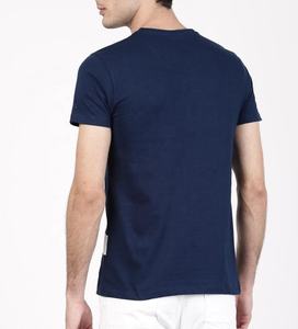 Camiseta Deportiva de Cuello Redondo para Hombre, Estilo Nuevo 2026, Ajuste Regular, Tejido de Punto, 100% Algodón, Transpirable, Secado Rápido, Logotipo Frontal Personalizable - Product Image 3