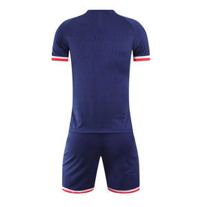 Gran oferta, de diseño personalizado uniforme de fútbol, ropa para adultos, 100% de poliéster, secado rápido, ligero, Unisex para jugadores de fútbol - Product Image 2