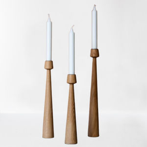 Candelabro de madera de acacia de calidad superior al por mayor, candelabro de mesa atractivo para fiestas de boda y decoración del hogar - Product Image 4