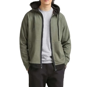 Sweat à capuche zippé pour homme au design unique, durable, streetwear professionnel, de haute qualité, 100% coton molletonné, sweat à capuche zippé intégral - Product Image 1