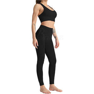 Vêtements décontractés ensemble de yoga pour femmes top tendance anti-rides vente chaude qualité supérieure prix bon marché ensemble de yoga pour femmes avec fabrication sur mesure - Product Image 2