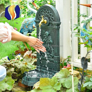 <span class=keywords><strong>Fontaine</strong></span> murale en fonte avec robinet décoratif en laiton - Product Image 1