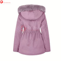 Parka Reversible de Invierno para Mujer, de Alta Calidad, con Capucha, Acolchada, Tallas Grandes, Impermeable, Resistente al Viento, Ecológica y Transpirable, 100%
