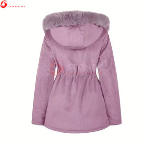 Abrigo Parka Reversible de Invierno para Mujer de Buena Calidad, Acolchado, Talla Grande, Impermeable y Cortavientos - Product Image 3